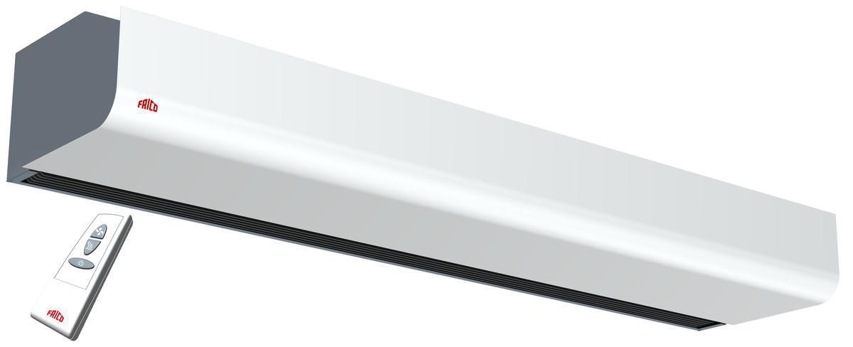 Luftridå PA2200CW, Frico - PA2215CW LUFTRIDÅ FRICO VSBATTERI OVAN DÖRR BREDD 1,5M