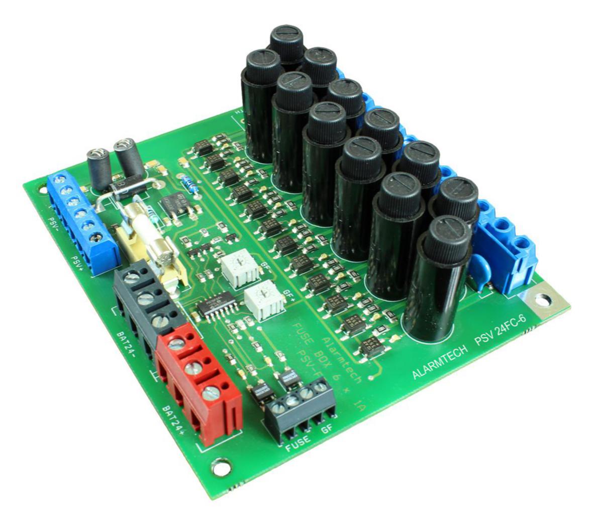 PSV 2465-12 Strömförsörjning VIP - STRÖMF M SÄKRINGKORT 24V/6.5A PSV 2465-12-FC