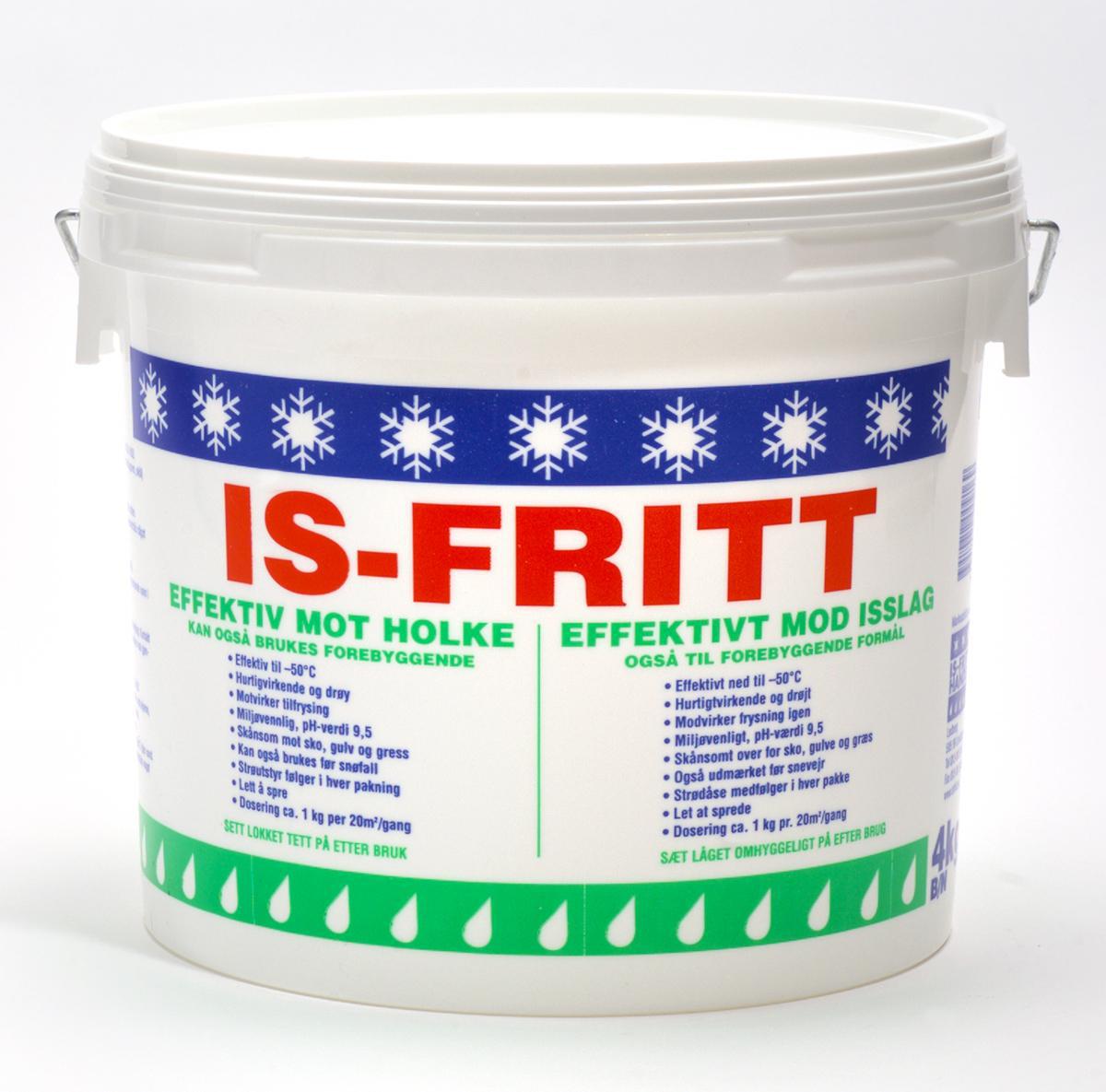 Issmältningsmedel Isfritt - ISSMÄLTNINGSMEDEL ISFRITT 12,5L/HINK (CA 10KG)