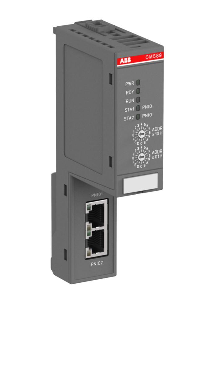 Kommunikationsmodul PLC AC500 - COM.MOD,PROFINET IO 4XDEVICE CM589-PNIO-4