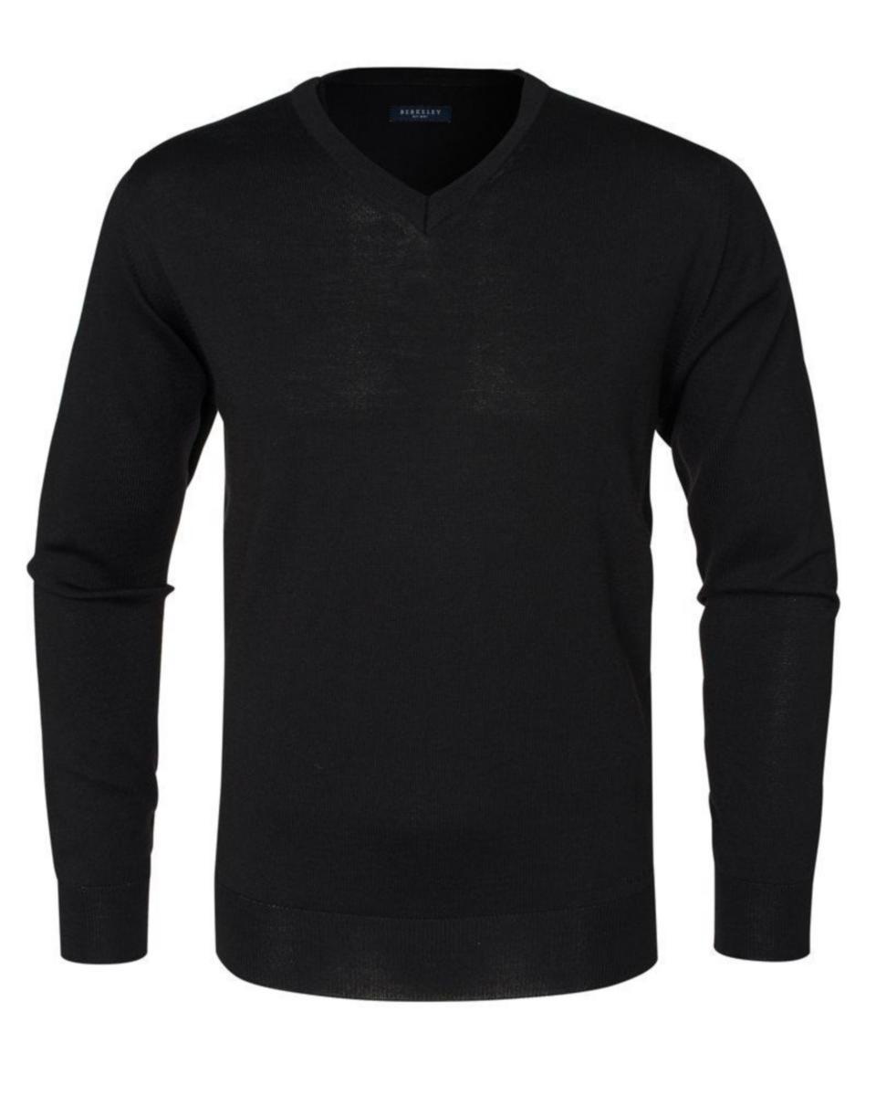 Tröja Berkeley Wilton Cashwool 1352 - TRÖJA WILTON CASHWOOL 1352 SVART S