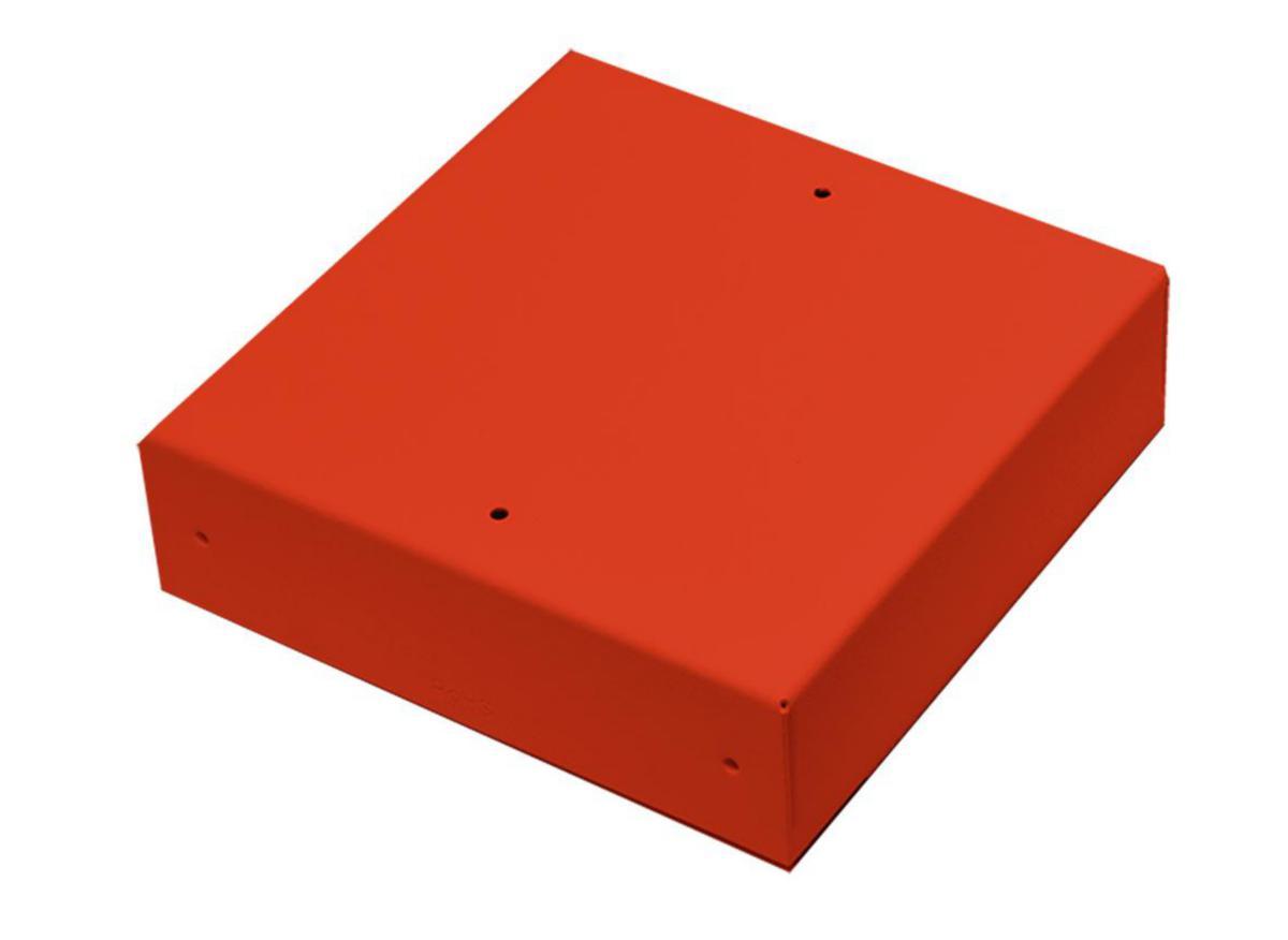 Kopplingsbox utan öppning för signeringsplint. - KOPPL.BOX RÖD U SIGN.ÖPP 2 PL 3202.02R