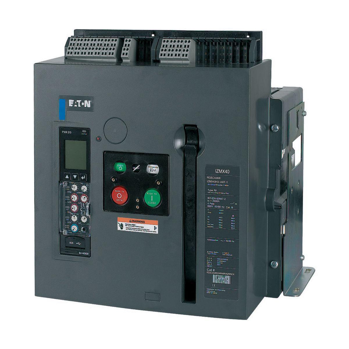 Luftbrytare IZMX - LUFTBRYTARE 3200A 66KA IZMX40B3-V32F-1