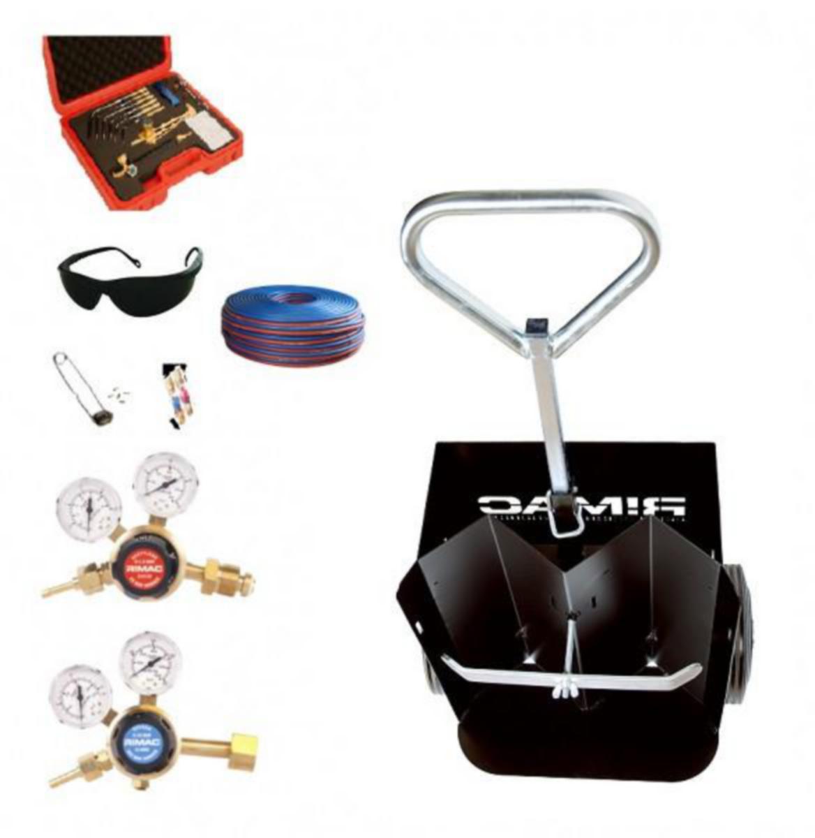 Gassvetsutrustning R!MAC Inkl. Regulatorer - GASSVETSUTRUSTNING RIMAC INKL. REGULATORER