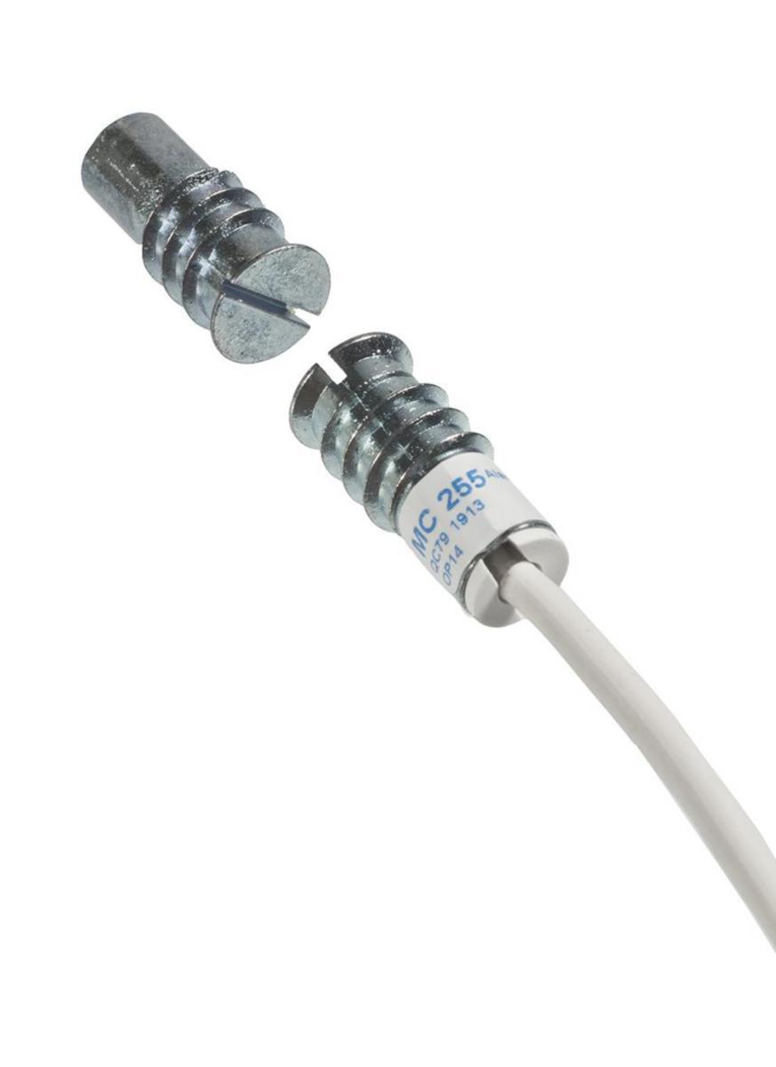MC 255-serien LSZH magnetkontakt med kabel, Alarmtech - MAGNETKONT ROTERANDE 6M LSZH MC 255-6LSZH