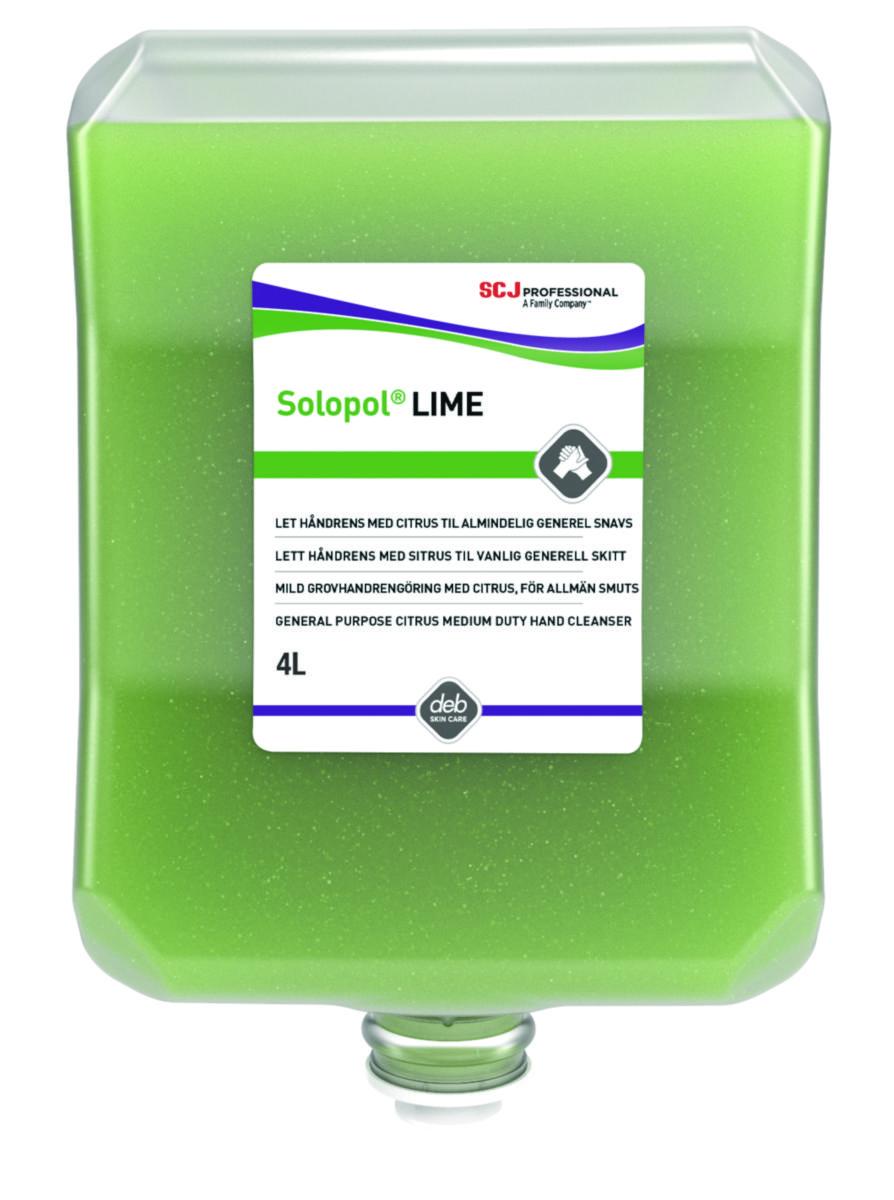 Håndrens Solopol Lime - HAND CLEANSER SOLOPOL LIME 4L