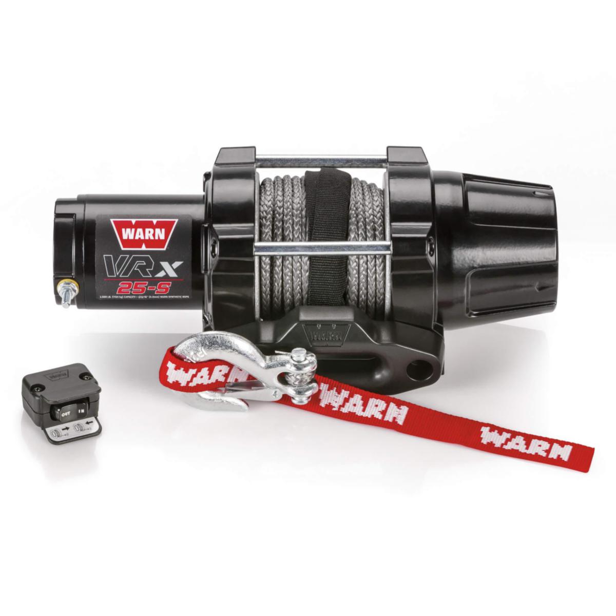 Vinsch Warn VRX 25 - VINSCH WARN VRX 25-S ATV 12V DC SYNTETLINA
