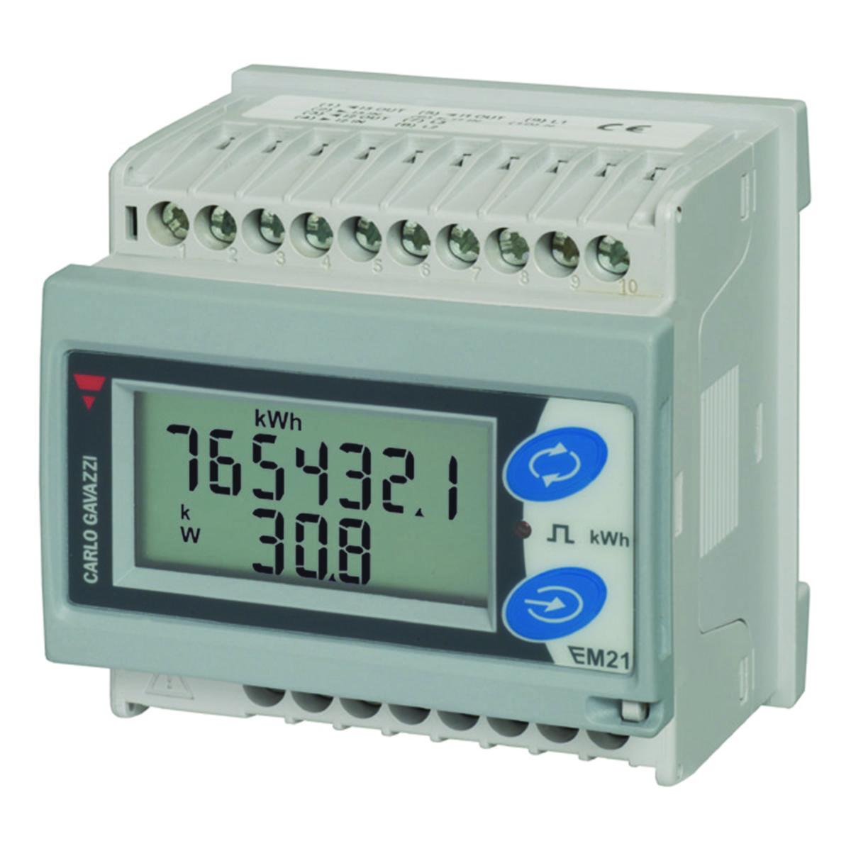 Elmätare EM21072D för trafomätning - ENERGIMÄTARE 5A/400V/DO/RS485 EM21072DAV53XOSX