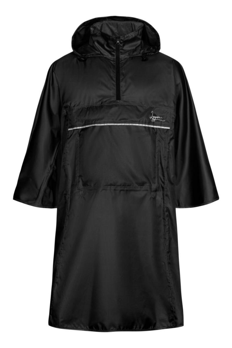 Regnponcho Lyngsoe F1010 - REGNPONCHO LYNGSOE F1010-07 SVART ONE SIZE