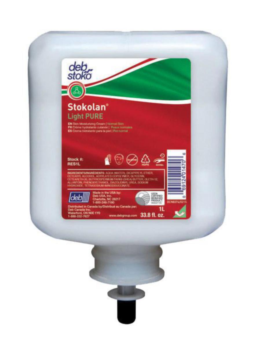 Hudkräm Stokolan LIGHT PURE - HUDSKRÄM STOKOLAN LIGHT PURE 1 LITER
