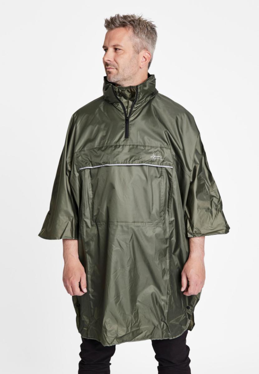 Regnponcho Lyngsö F1010 - REGNPONCHO F1010 PU 10000MM GRÖN ONE SIZE