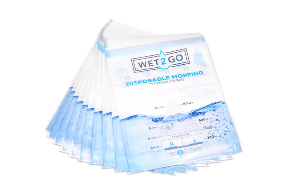 Förberedelsepåse Wet ClaraCleanGo - FÖRBEREDELSEPÅSE WET2GO CLAREACLEAN GO BAG 10ST/FRP