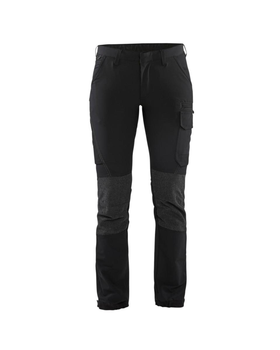 Midjebyxa Blåkläder 7122-1645 Dam - SERVICEBYXA BLK 7122-1645 DAM 4-V STRETCH SVART/GRÅ D19