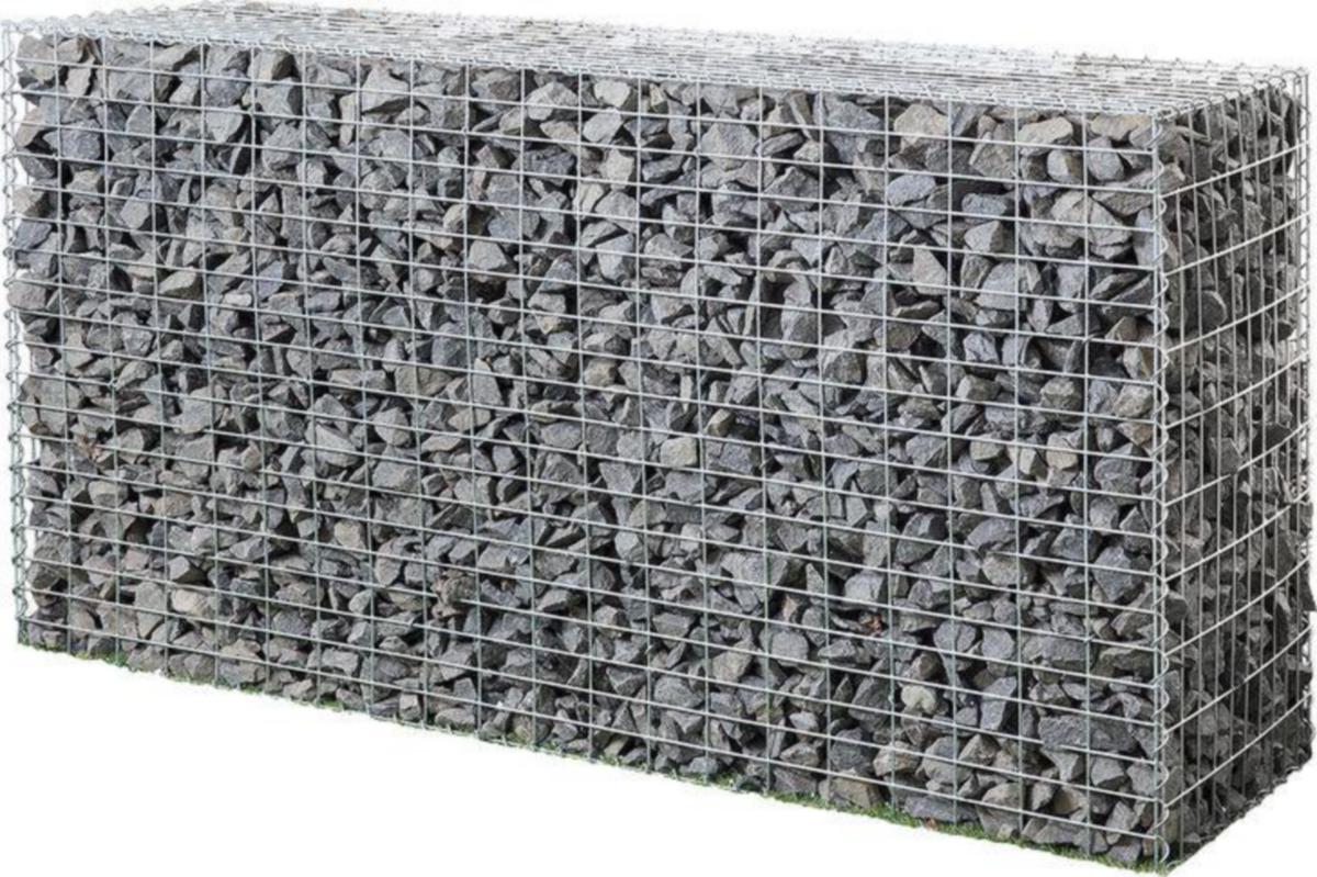 Gabion svetsad 1.98x0.46x0.99m ofylld korg - gabioner, of...