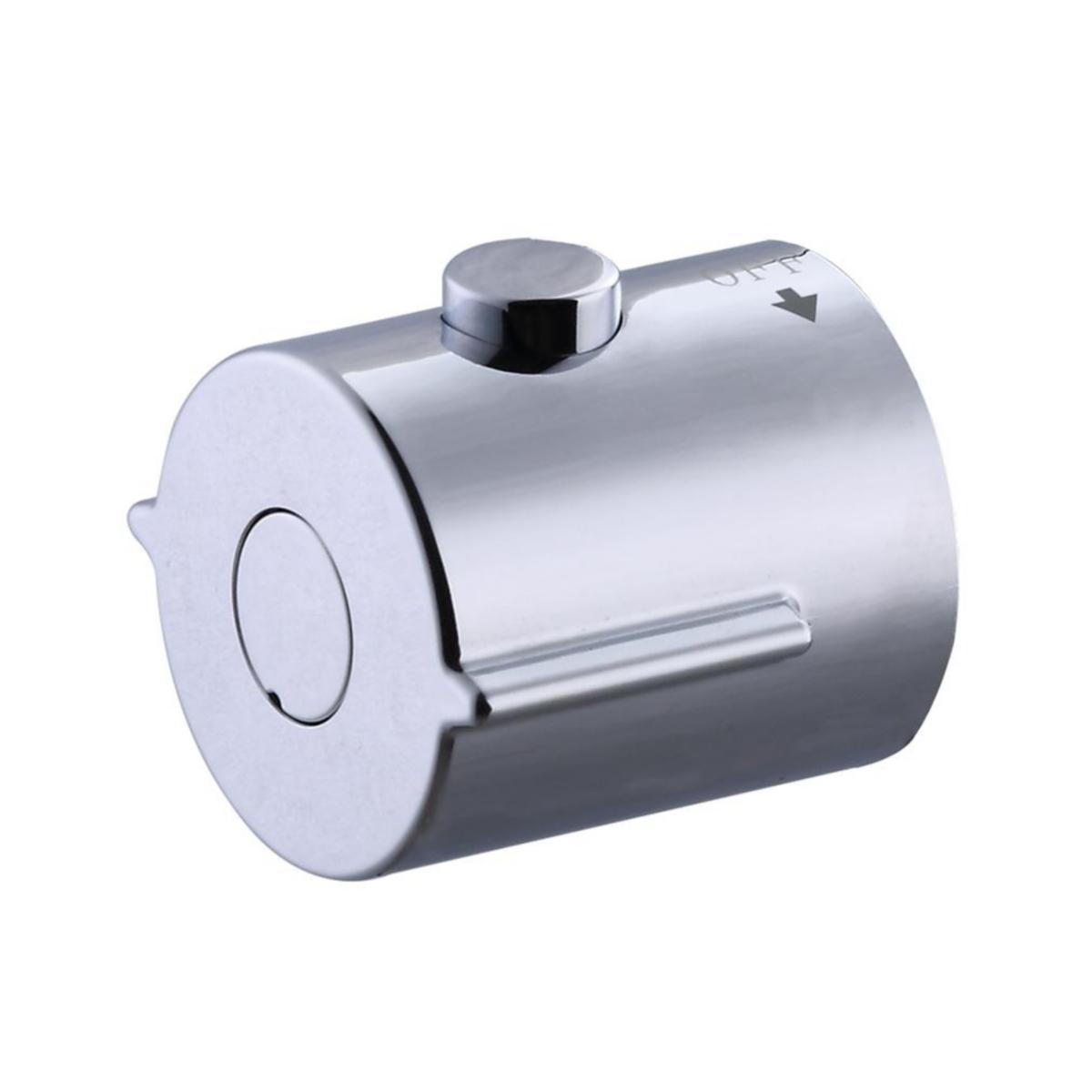 Avstängningsvred till Azur termostatblandare, a-collection - FLÖDES & AVSTÄNGN.RATT KROM R-DEL TERMBL. AZUR DUSCHBL.