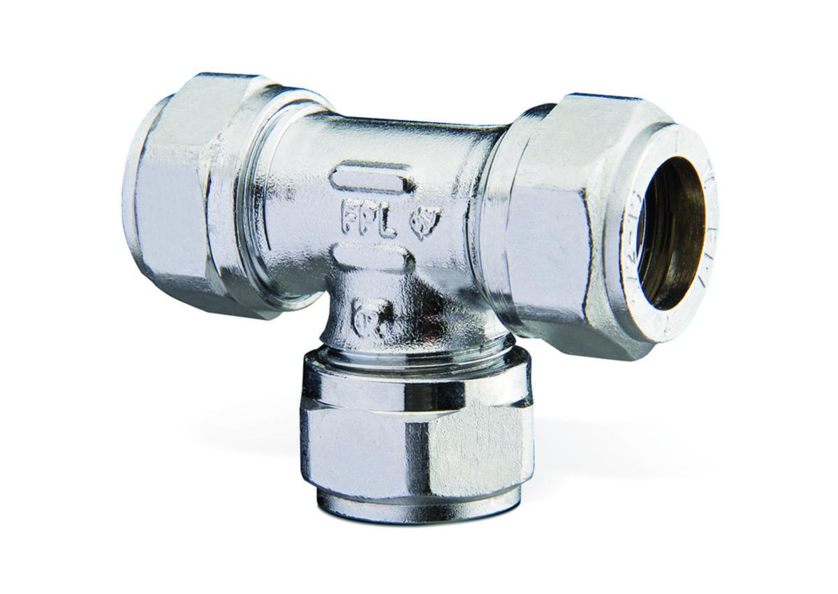 T-koppling 90° TA 310, förminskad, FPL - 15x12 FPL-T-KOPPLING FKR 53310-573