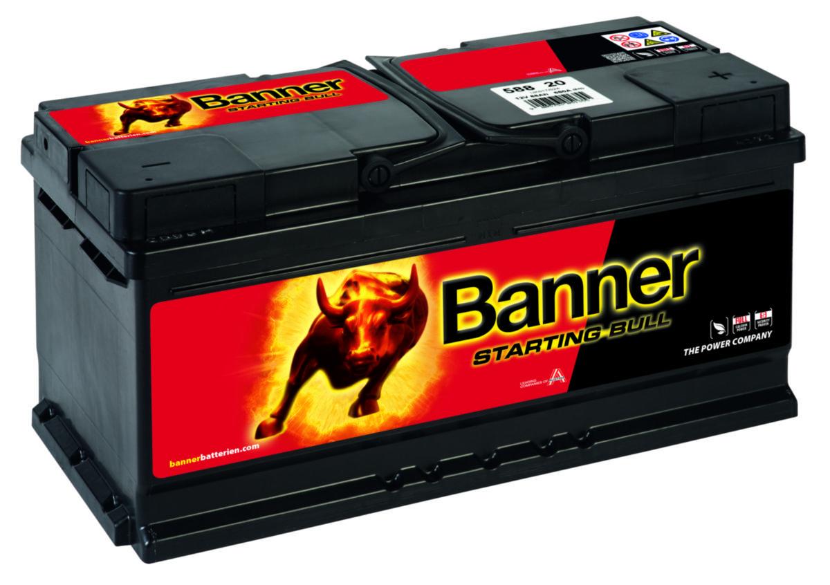 Startbatteri Banner Starting Bull - STARTBATTERI 12V 88AH BANNER SB 58820