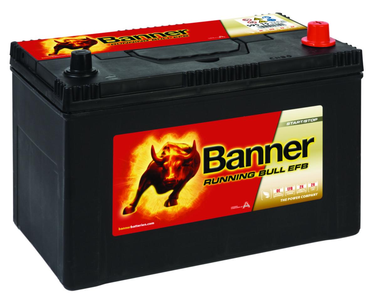 Startbatteri Banner Running Bull EFB - STARTBATTERI EFB 12V 95AH BANNER RB 59515