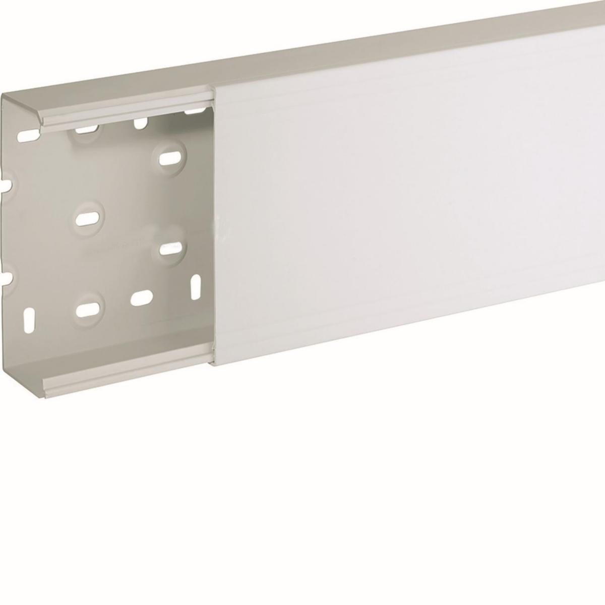 Matarkanaler, TIR+ blyfri PVC med hålad baksida - KANAL TIR+ T15060 VIT