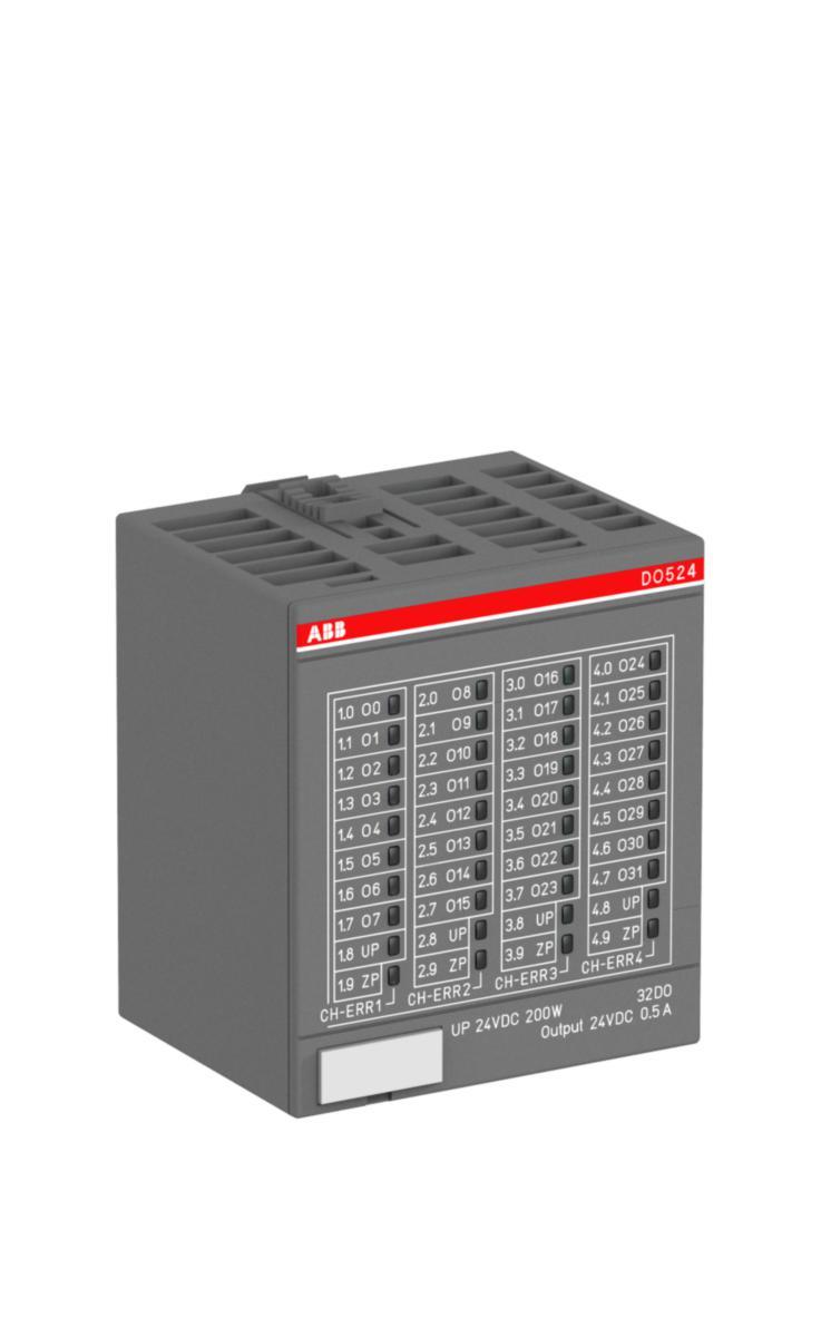 Digital I/O Module ABB PLS AC500 - DO524 DO524:S500,Digital Output Modu