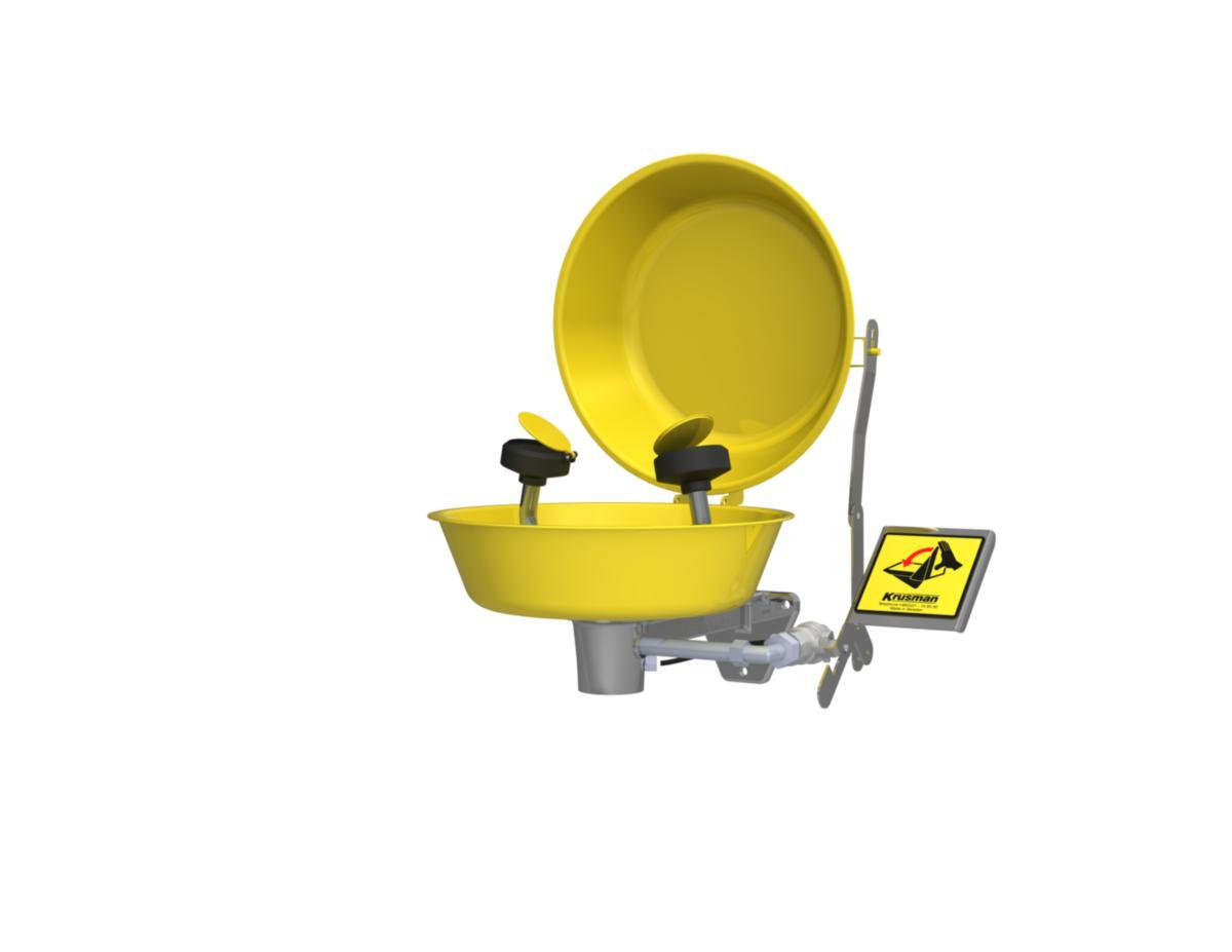 Ögondusch Krusman 3866, väggmodell - KRUSMAN 3866 ÖGON DUSCH VÄGG- MOD, INKL SKÅL & LOCK 28L/MIN