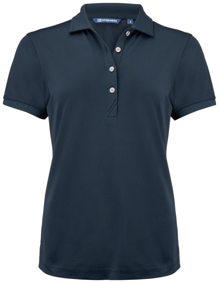 Pikétröja Cutter & Buck Virtue ECO Dam - PIKÉTRÖJA C&B VIRTUE 354435 ECO SOLID DAM MÖRK MARIN XXL