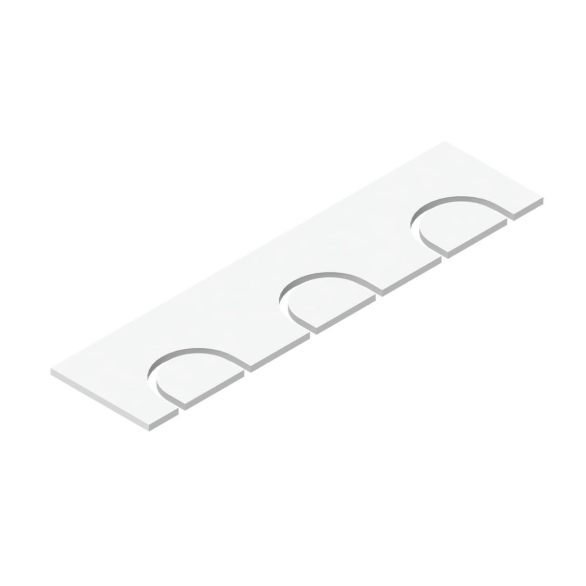 Vändskiva flytande 18, c/c 200, Purmo - VÄNDSKIVA FLYTANDE 18 C/C 200 EPS, 18X300X800MM, PURMO