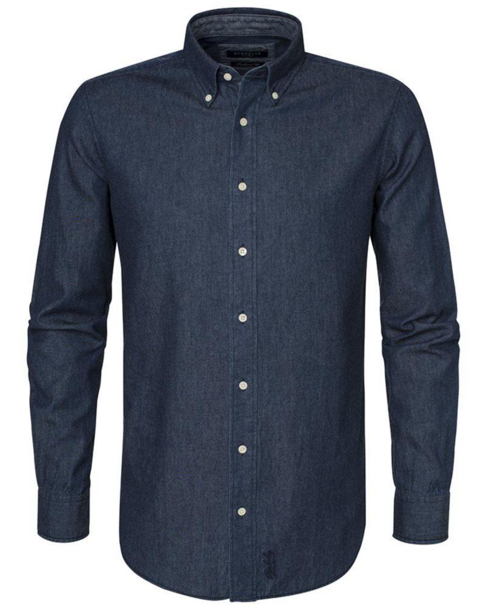 Skjorta Berkeley Chilton Denim 1736 - SKJORTA CHILTON DENIM 1736 JEANS BLÅ M