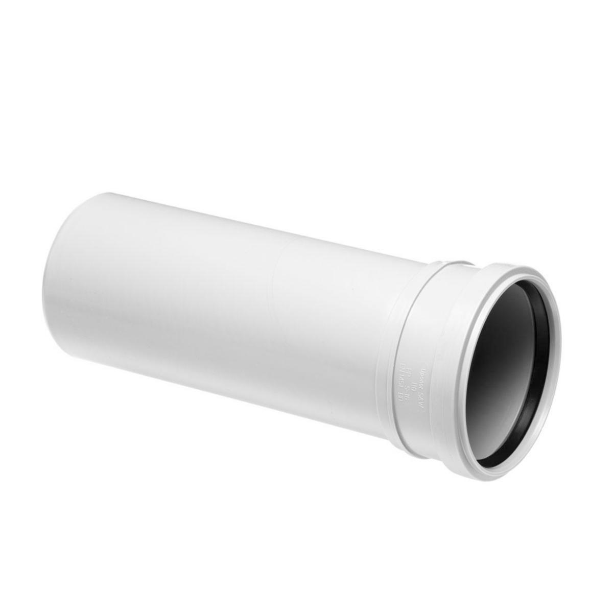 Rör 1muff 1M Decibel, Uponor - DECIBEL RÖR 1 MUFF 50 1M UPONOR