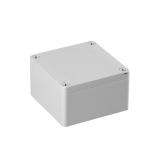 Kapsling Cubo S, ABS, med grått lock släta sidor