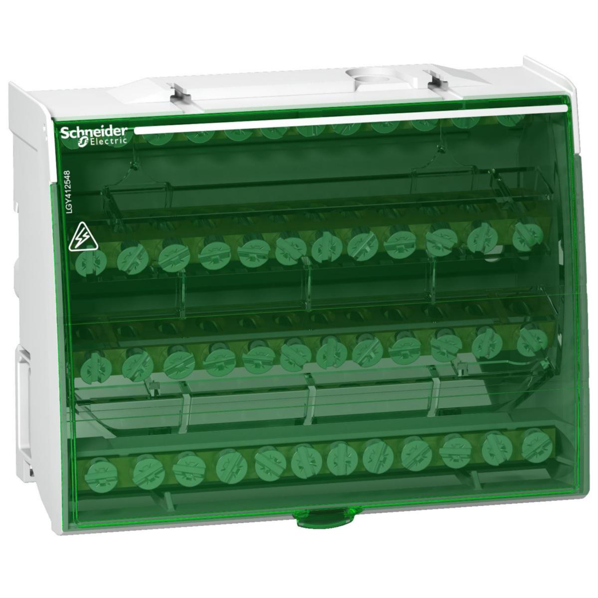 Distributionsblock LGY - DISTR BLOCK 4P 125A 4X12 ANSL LGY412548