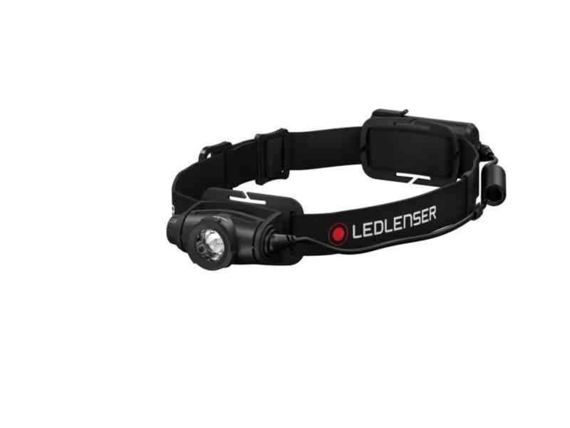 Lampe frontale led lenser hf8r core black