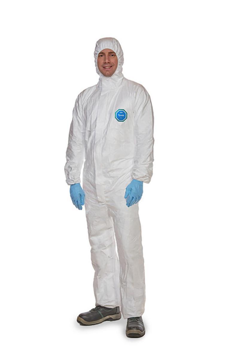 Korttidsoverall Tyvek 500Xpert Biocircle - KORTTIDSOVERALL TYVEK 500XPERT BIOCIRCLE STL S