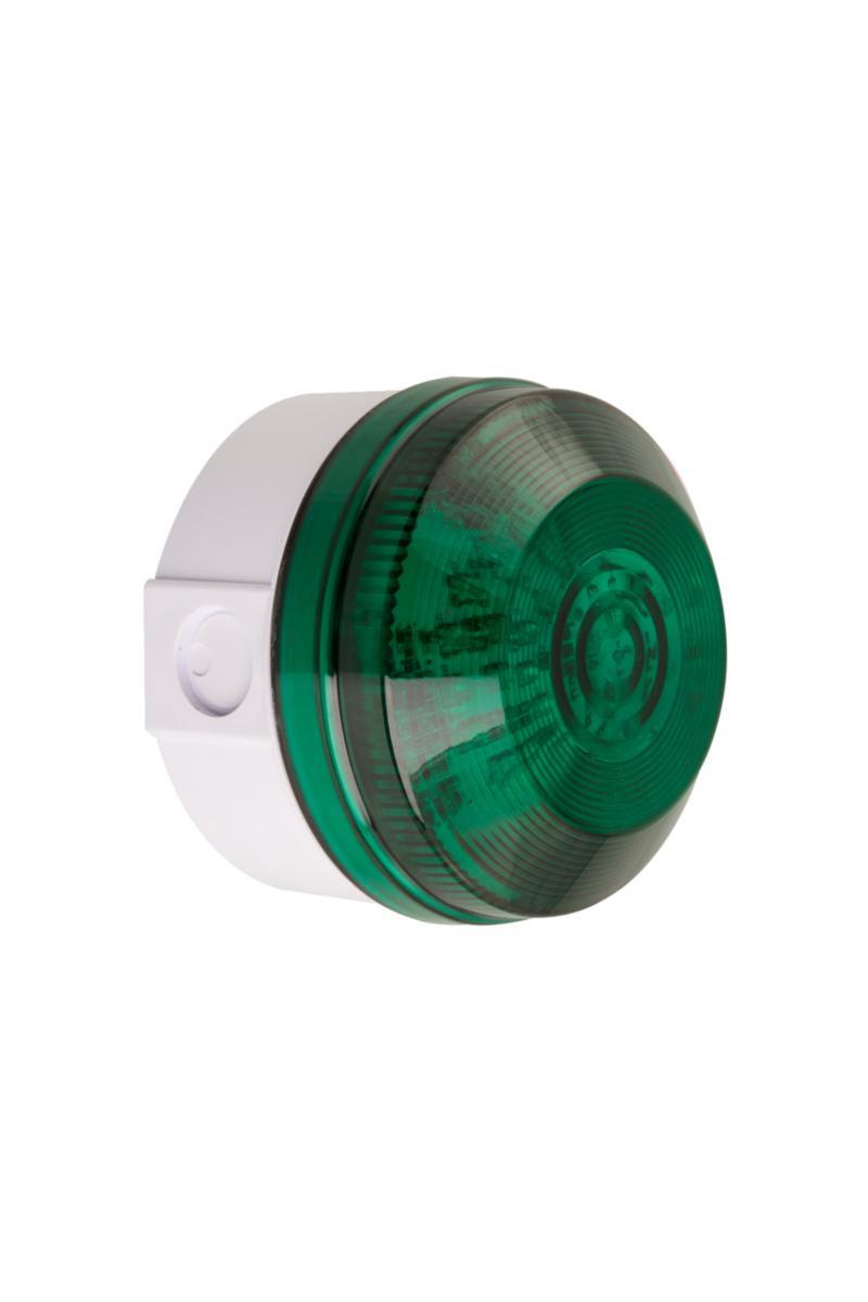 Blixtljus LED195 - BLIXT LED195 20-30AC/DC GRÖN LED195-02WH-04
