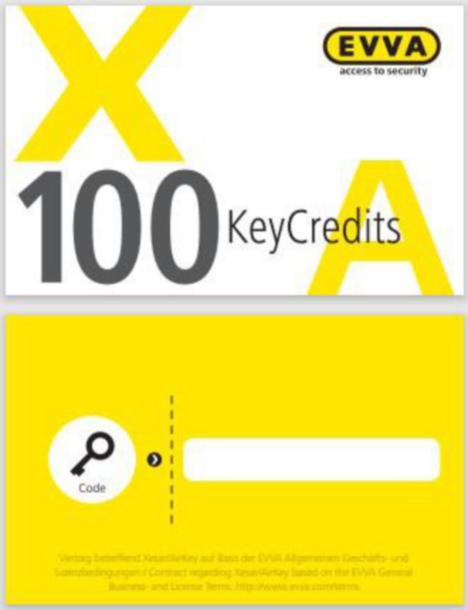 AIRKEY Keycredit 10/50/100 - KEYCREDITS 100