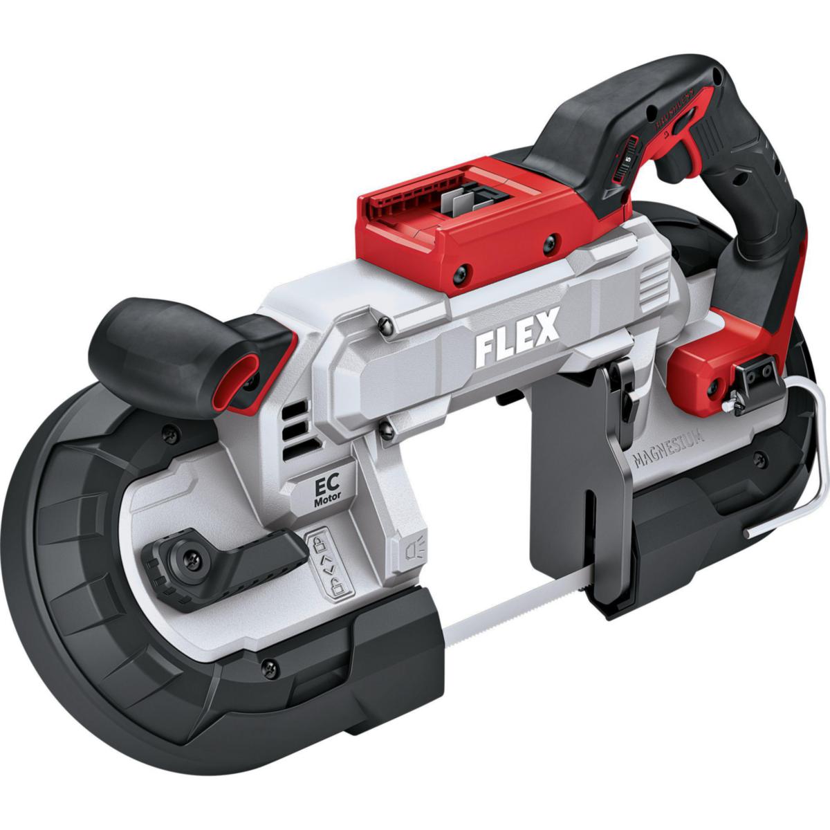 Bandsåg Flex SBE127 18-EC SOLO - BANDSÅG FLEX SBE127 18-EC SOLO 18V 127MM 0-192 M/MIN VÄSKA