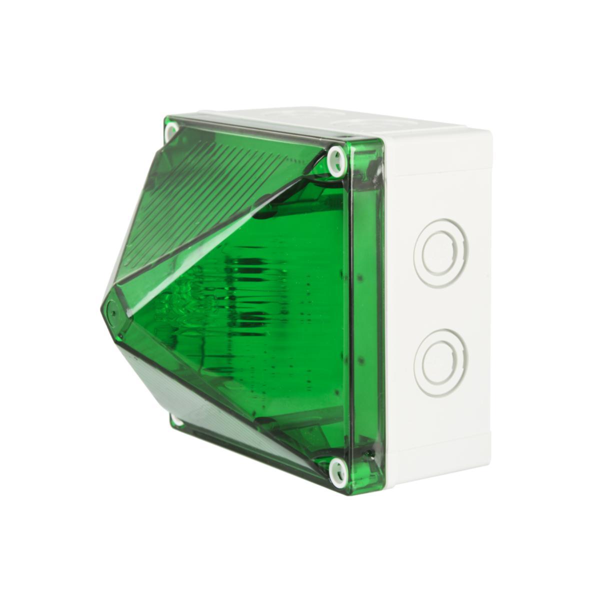 Blixtljus LED701 - BLIXTLJ LED701 20-30AC/DC GRÖN LED701-02-04