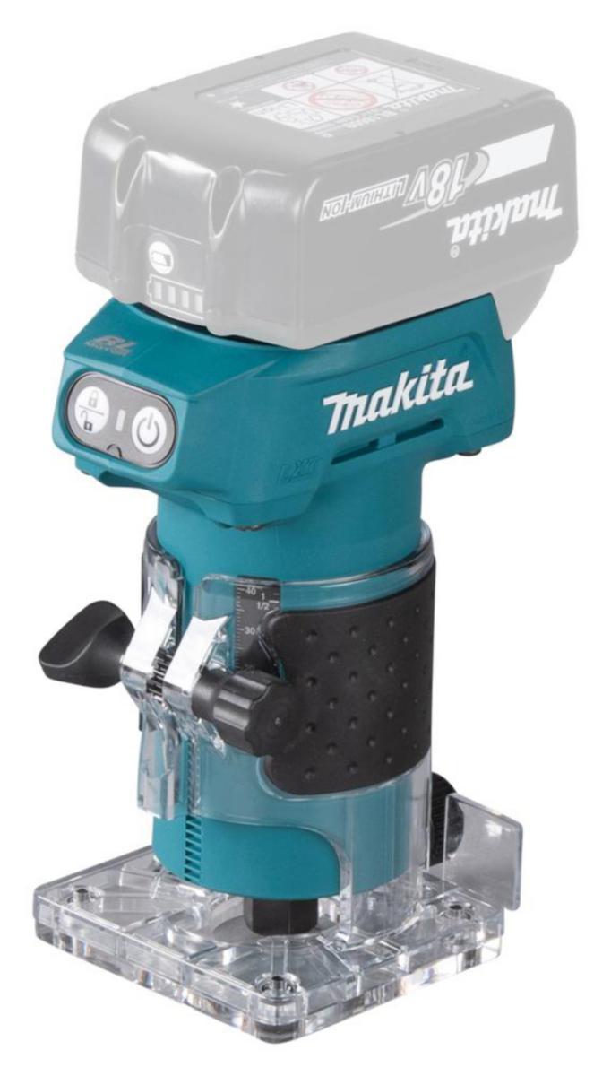 Multifräs Makita DRT52Z SOLO - MULTIFRÄS MAKITA DRT52Z 18V SOLO 30000RPM 6MM