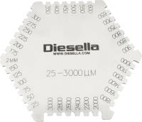 Våtfilmskam 25-3000 my (stål) mm-skala