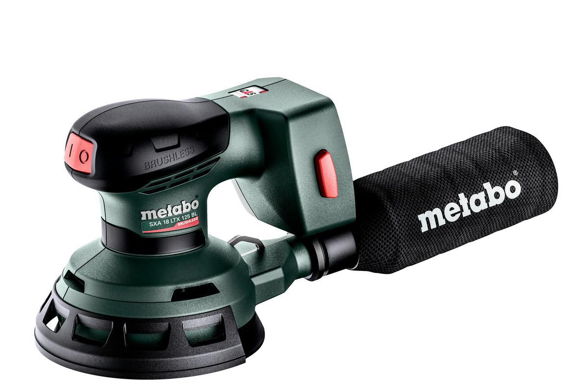 Excenterslipmaskin Metabo SXA 18 LTX 125 BL SOLO - EXCENTERSLIP METABO SXA 125 18 VOLT125 MM 4000-10000 / MIN