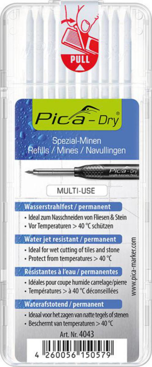 Refill Pica DRY - REFILL MÄRKPENNA PICA DRY VIT 10ST