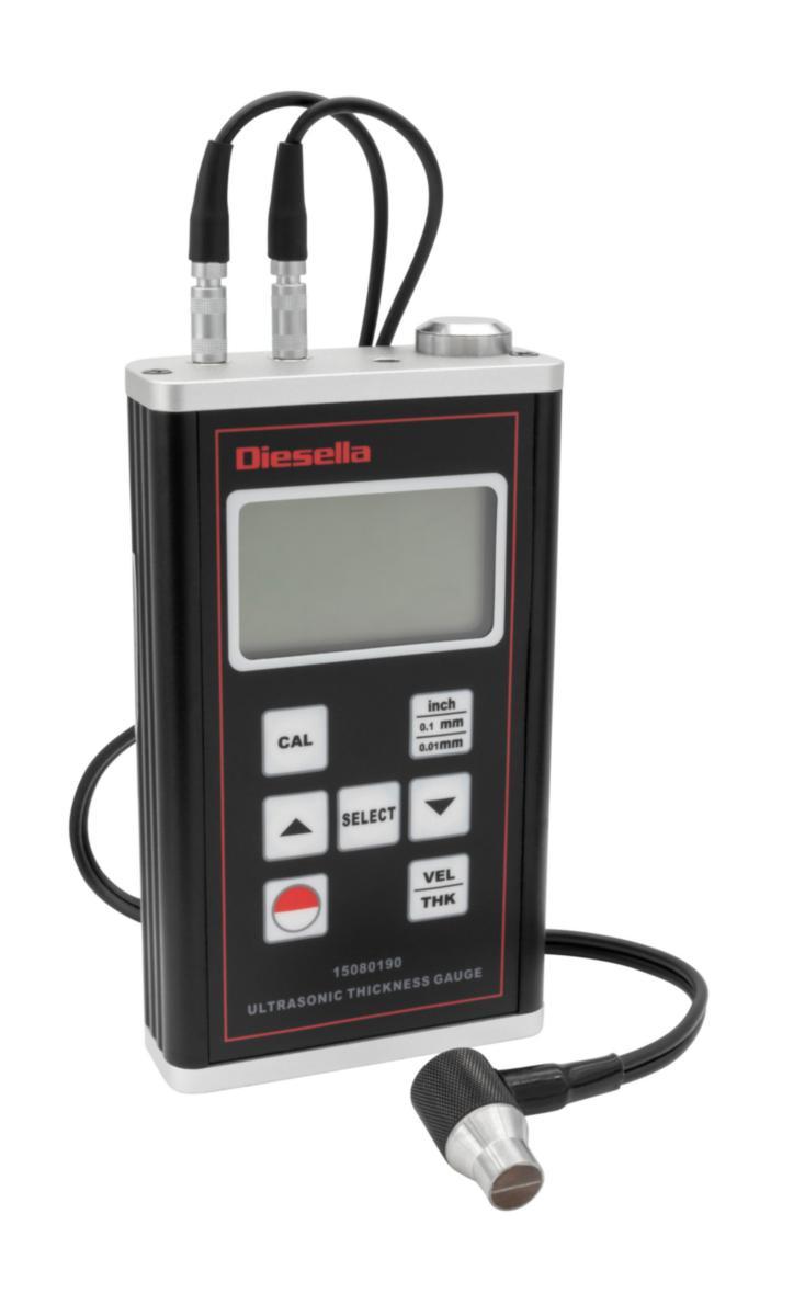 Ultraljud tjockleksmätare Diesella - ULTRALJUD TJOCKLEKSMÄTARE MÄTO MÄTOMRÅDE 0,9-400 MM X 0,01 MM