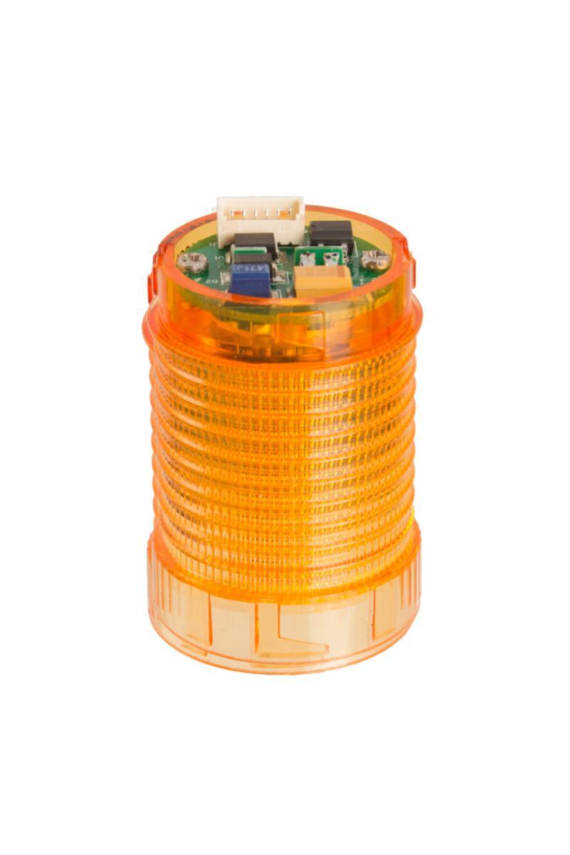 Trafikljus LED-MINI - TRAFIKLJ LED-MINI 12/24DC ORAN LED-MINI-02-01