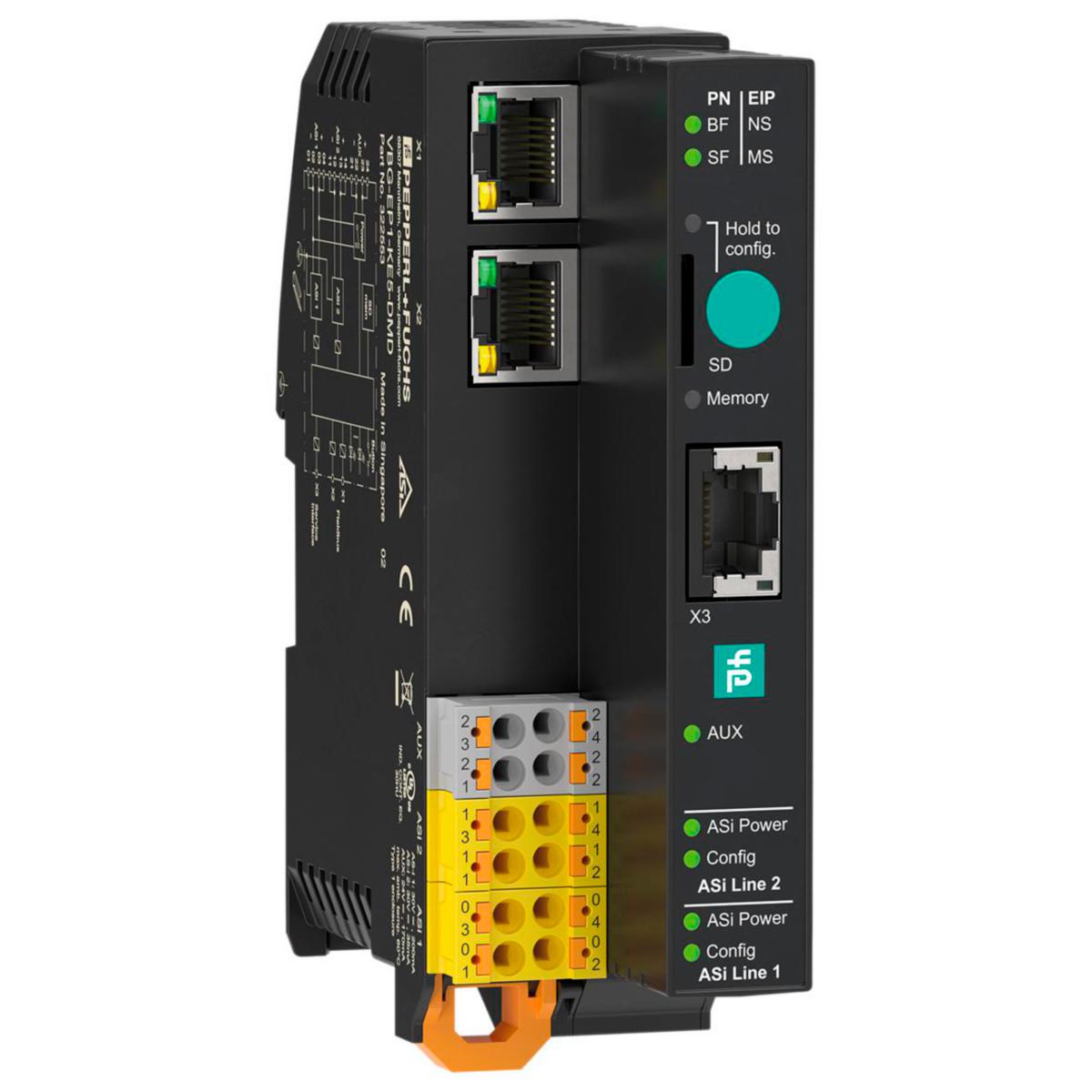 AS-Interface gateway - AS-INTERFACE GATEWAY VBG-EP1-KE5-D