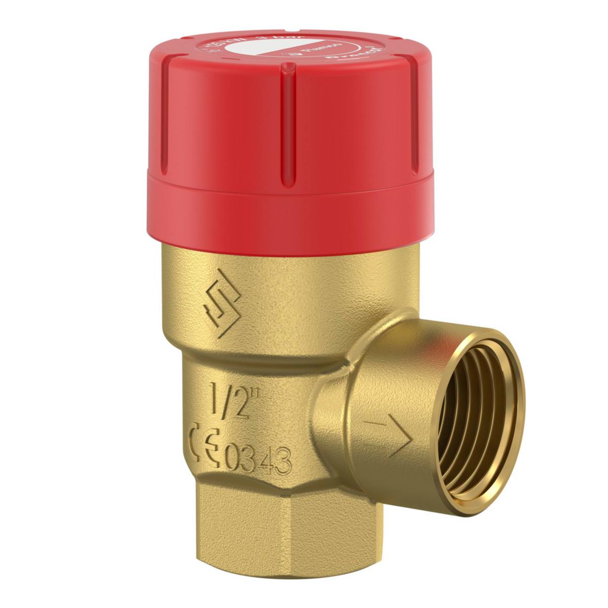 Safety valve Prescor DN 25 for heating and cooling applications - SAFETY VALVE PRESCOR G25XG32 1.5BAR