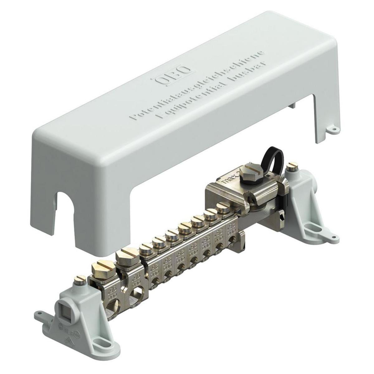 Potentialutjämningsskena för inomhusbruk. - POTENTIALUTJÄMNINGSSKENA 1801 VDE