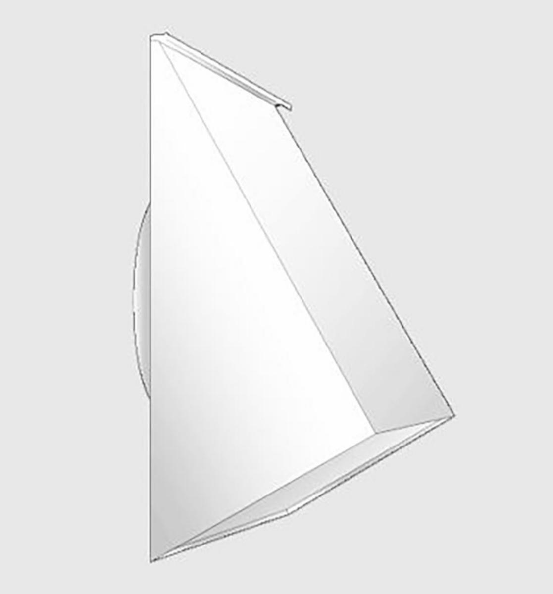 Outer wall cover ABC-VK, ABC Vent - ABC-VK 100 WHITE ABC VENT