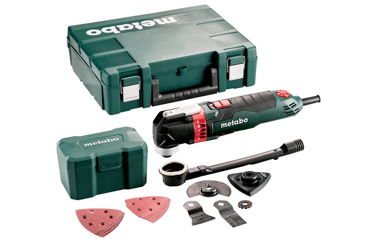 Multi Machine Metabo MT 400 QUICK SET för trä - MULTI TOOL METABO MT400Q SET 400W ACCESSORIES SET