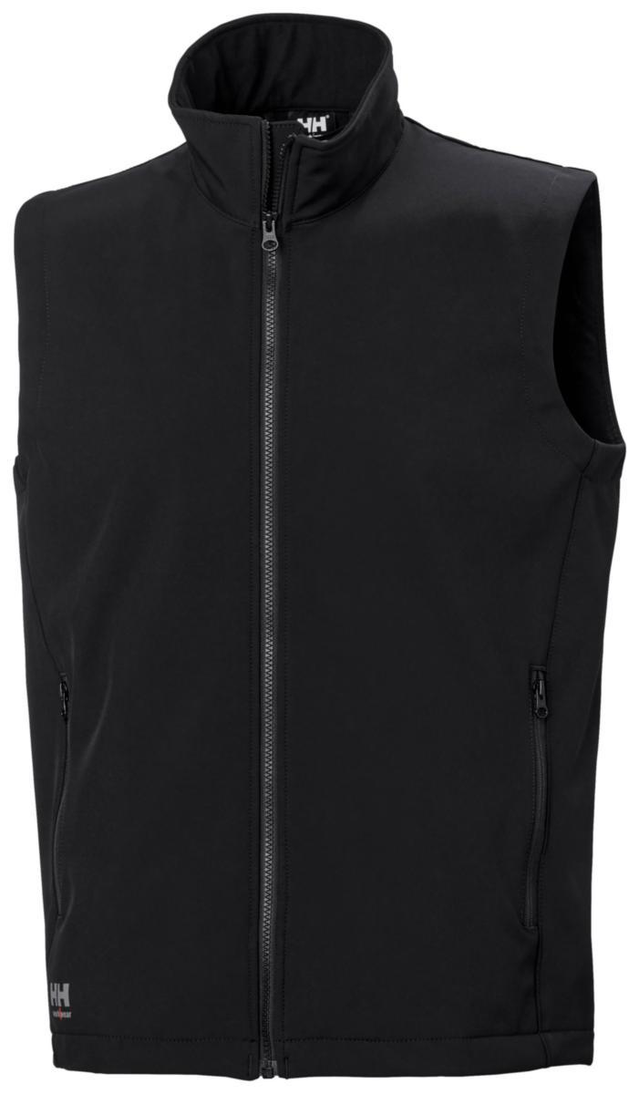 Softshell Vest Helly Hansen Manchester 2.0 74086 - Softshell vest HH Manchester 2 Black size L