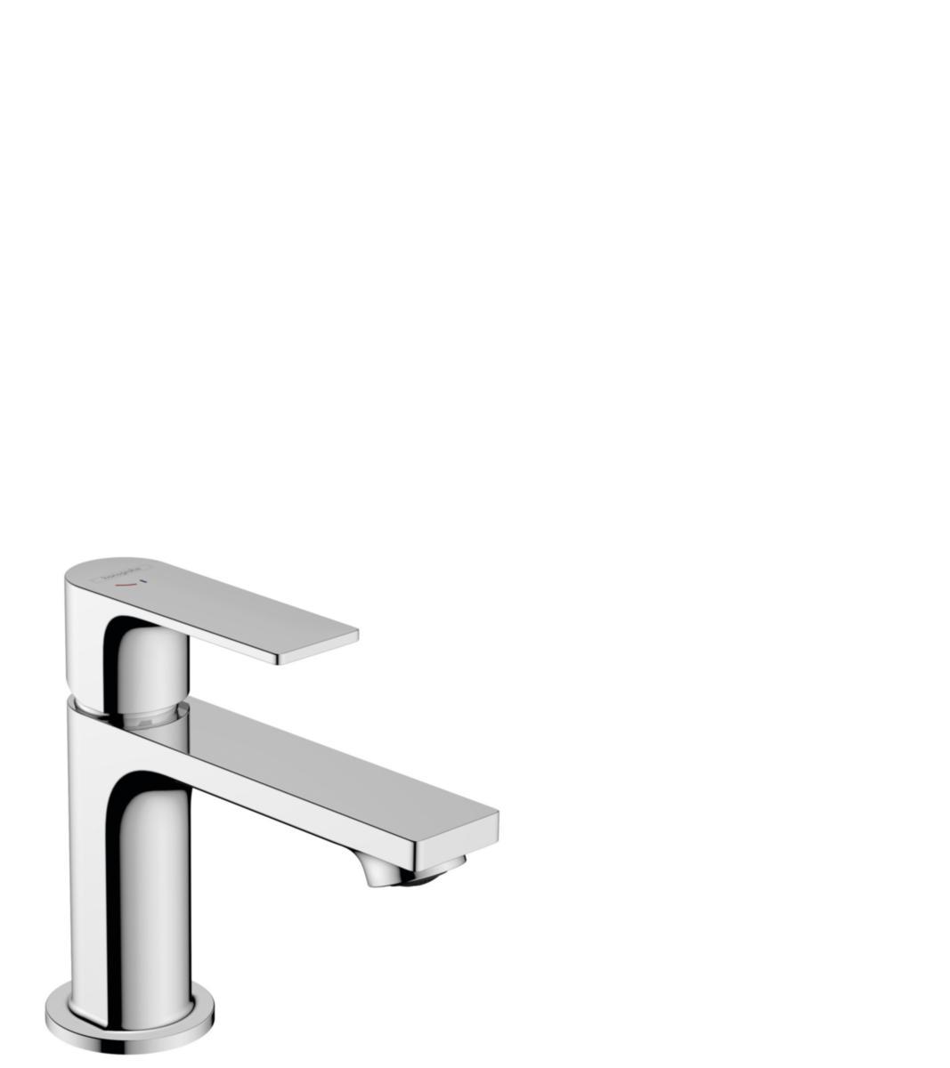Tvättställsblandare Rebris E 80 Cool-start, Hansgrohe - HANSGROHE TVÄTTSTÄLLSBLANDARE REBRIS E 80 MED KALLSTART KROM